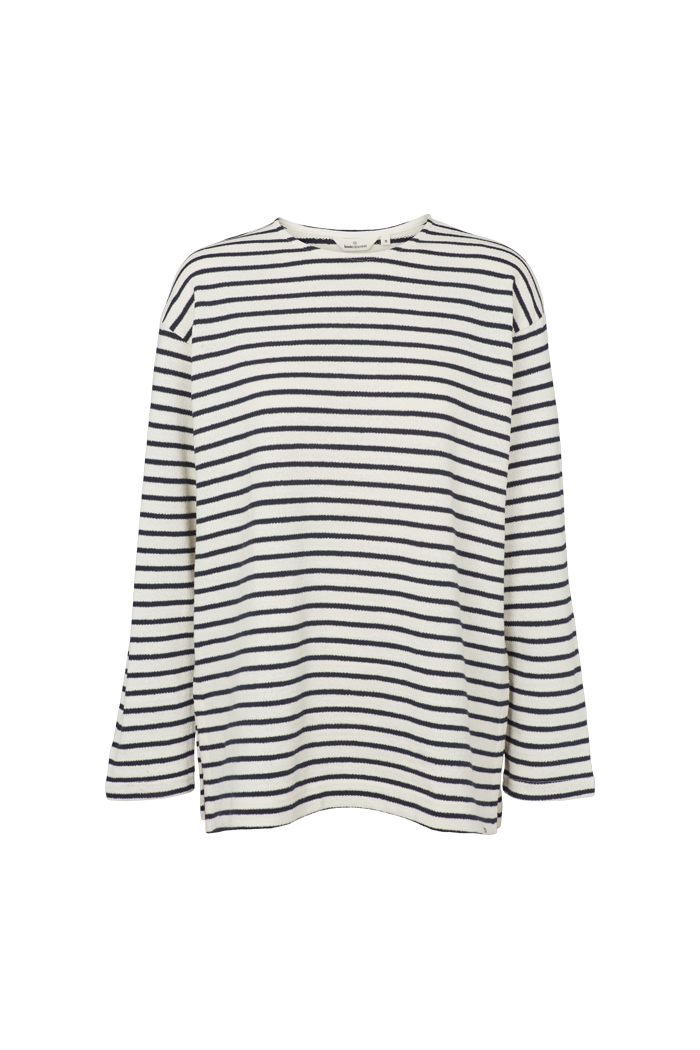 Basic Apparel Mint Oversized Sweat Sweatshirts & hoodies 705 whisper white / Sky captain